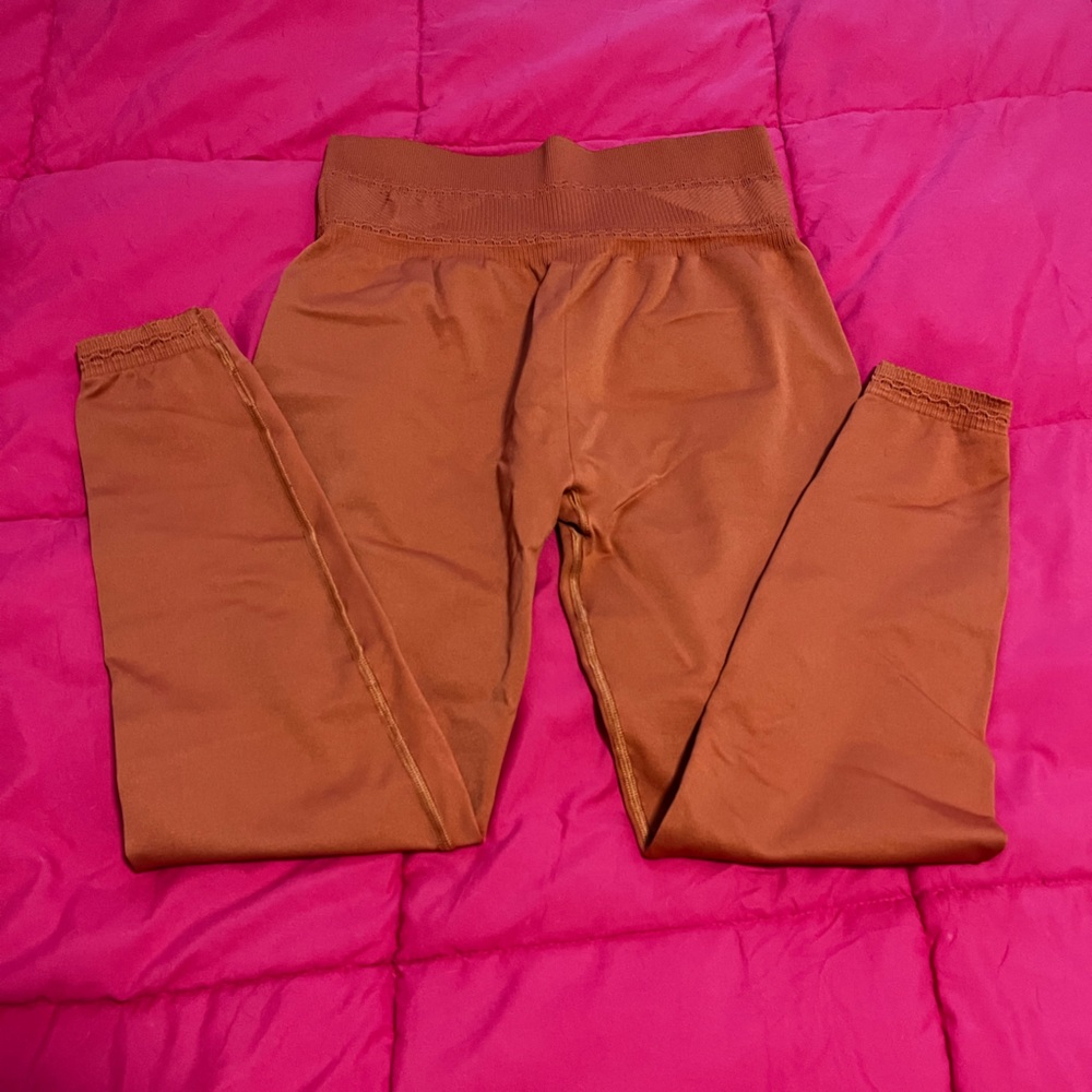 Orange Gymshark Leggings